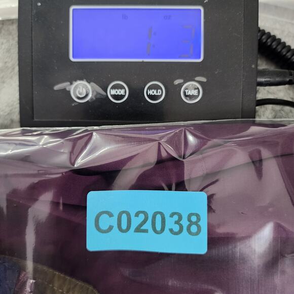 Vintage Helly Hansen Jacket Mens M Purple 1/2 Zip Pullover Windbreaker Vented - Picture 12 of 12